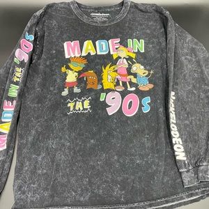 Nickelodeon Large long sleeve T-Shirt made in the 90’s Graphic